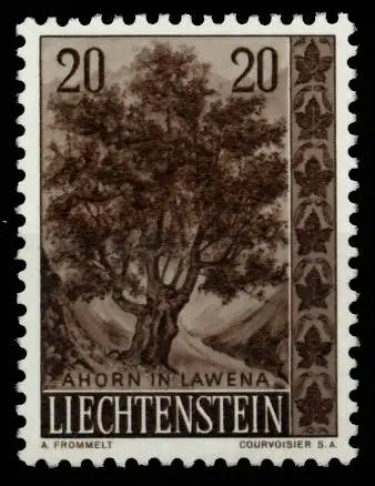LIECHTENSTEIN 1958 Nr 371 postfrisch S1E23FA