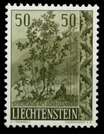 LIECHTENSTEIN 1958 Nr 372 postfrisch S1E2406
