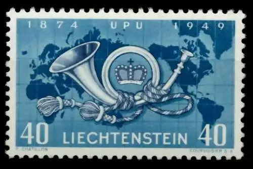 LIECHTENSTEIN 1949 Nr 277 postfrisch 6F6B0A