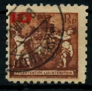 LIECHTENSTEIN 1924 Nr 62A gestempelt 6F6DEA