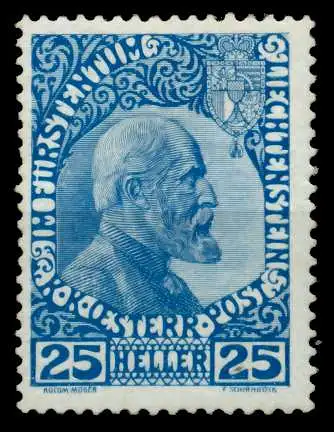 LIECHTENSTEIN 1912 Nr 3x ungebraucht 6F6ED6