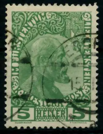 LIECHTENSTEIN 1912 Nr 1y gestempelt 6F6F12