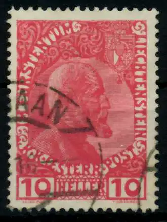 LIECHTENSTEIN 1912 Nr 2y gestempelt 6F6F3E