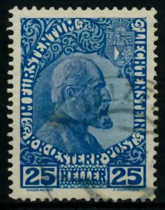 LIECHTENSTEIN 1912 Nr 3ya gestempelt 6F6F76