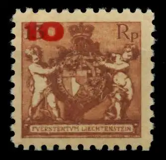 LIECHTENSTEIN 1924 Nr 62A ungebraucht 6F6F82