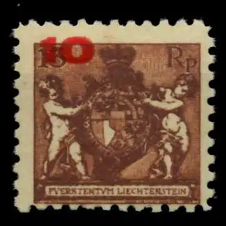 LIECHTENSTEIN 1924 Nr 62A ungebraucht 6F6F8E