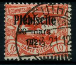 ABSTG OBERSCHLESIEN Nr 30 gestempelt gepr. 6F924E