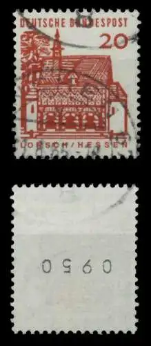 BRD DS D-BAUW. 1 Nr 456R gestempelt 6F977E