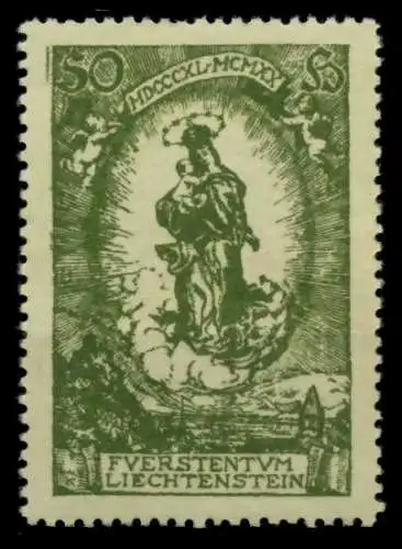 LIECHTENSTEIN 1920 Nr 40 postfrisch 6FBDCE