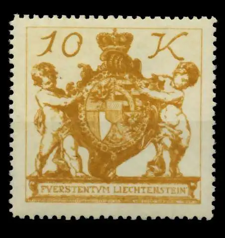 LIECHTENSTEIN 1920 Nr 39 postfrisch 6FBF1A