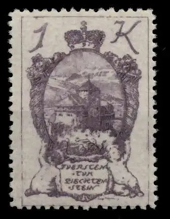 LIECHTENSTEIN 1920 Nr 35 postfrisch 6FDF8E