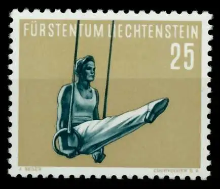 LIECHTENSTEIN 1957 Nr 355 postfrisch 6FE0A6