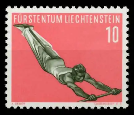 LIECHTENSTEIN 1957 Nr 353 postfrisch 6FE0C6