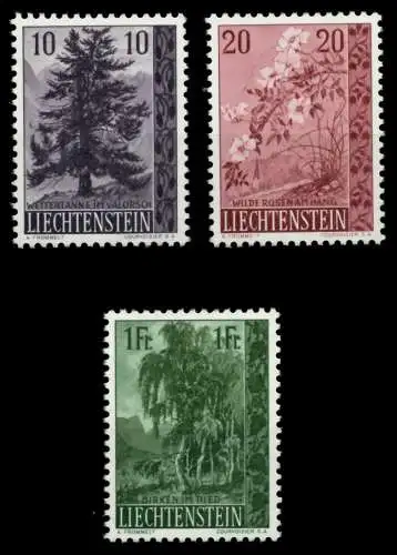 LIECHTENSTEIN 1957 Nr 357-359 postfrisch 6FE0FE