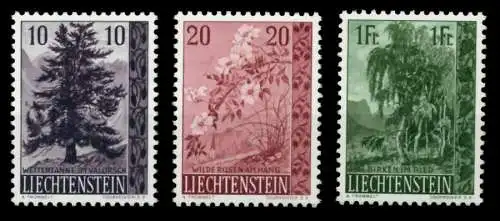 LIECHTENSTEIN 1957 Nr 357-359 postfrisch 6FE14E