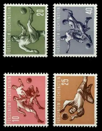LIECHTENSTEIN 1954 Nr 322-325 postfrisch 6FE222