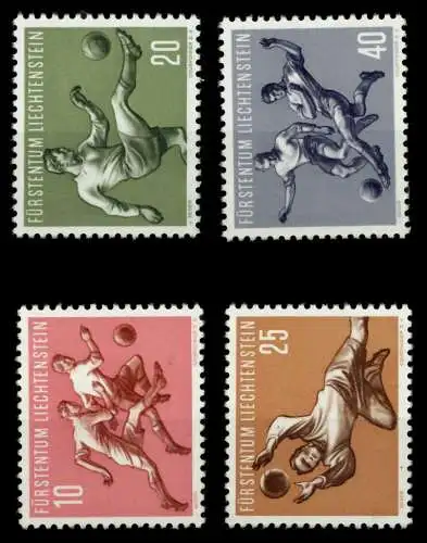 LIECHTENSTEIN 1954 Nr 322-325 postfrisch 6FE23A