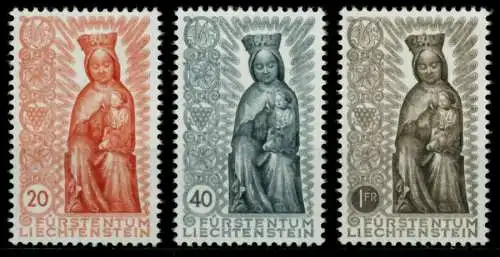LIECHTENSTEIN 1954 Nr 329-331 postfrisch 6FE2B2