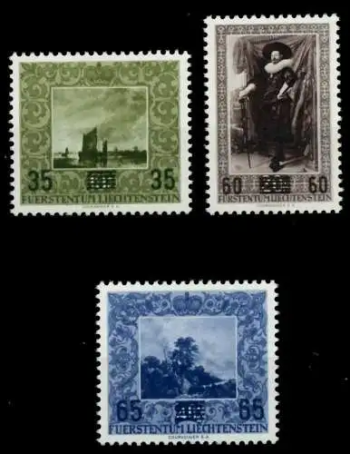 LIECHTENSTEIN 1954 Nr 326-328 postfrisch 6FE2C2