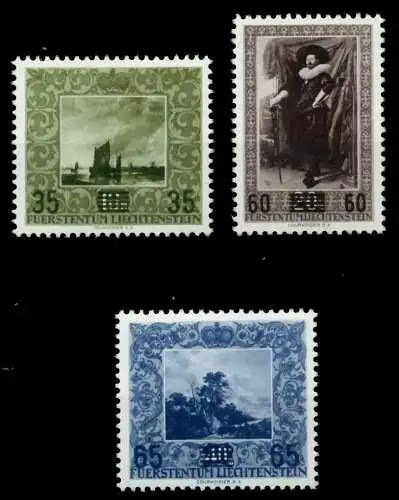 LIECHTENSTEIN 1954 Nr 326-328 postfrisch 6FE2EA