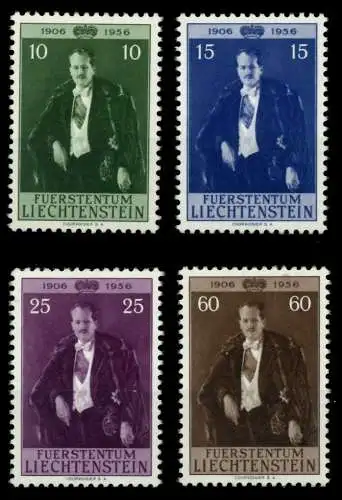 LIECHTENSTEIN 1956 Nr 348-351 postfrisch 6FE5E6