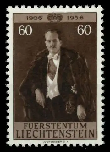 LIECHTENSTEIN 1956 Nr 351 postfrisch 6FE602