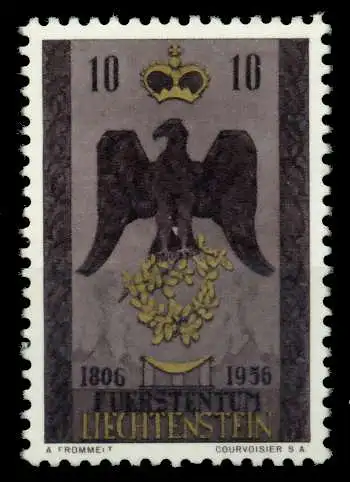 LIECHTENSTEIN 1956 Nr 346 postfrisch 6FE646