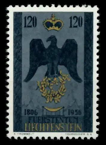 LIECHTENSTEIN 1956 Nr 347 postfrisch 6FE652