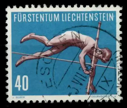 LIECHTENSTEIN 1956 Nr 344 gestempelt 6FE67A