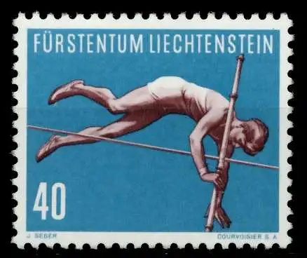 LIECHTENSTEIN 1956 Nr 344 postfrisch 6FE696