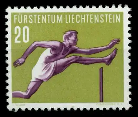 LIECHTENSTEIN 1956 Nr 343 postfrisch 6FE69E