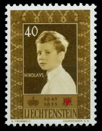 LIECHTENSTEIN 1955 Nr 340 postfrisch 6FE6BA