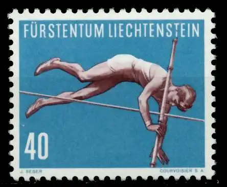 LIECHTENSTEIN 1956 Nr 344 postfrisch 6FE6D2