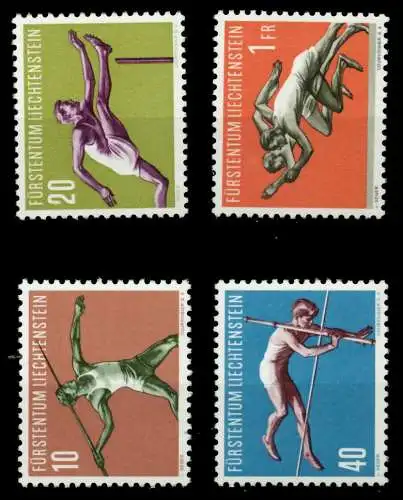 LIECHTENSTEIN 1956 Nr 342-345 postfrisch 6FE6F6