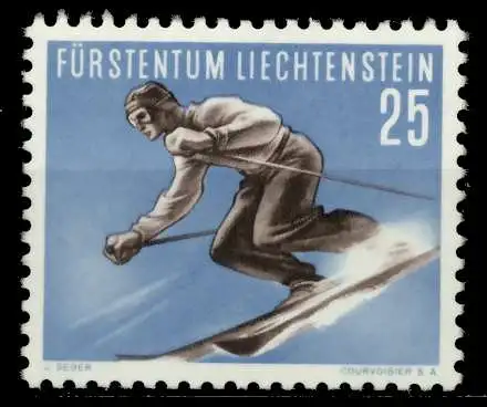 LIECHTENSTEIN 1955 Nr 336 postfrisch 6FE756