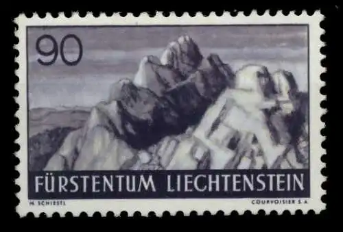 LIECHTENSTEIN 1937 Nr 166 postfrisch 700042