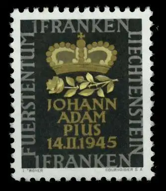 LIECHTENSTEIN 1945 Nr 242 postfrisch 700076