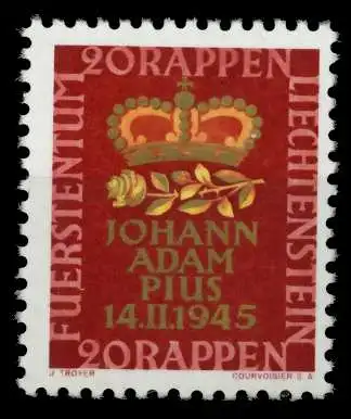 LIECHTENSTEIN 1945 Nr 240 postfrisch 70007A