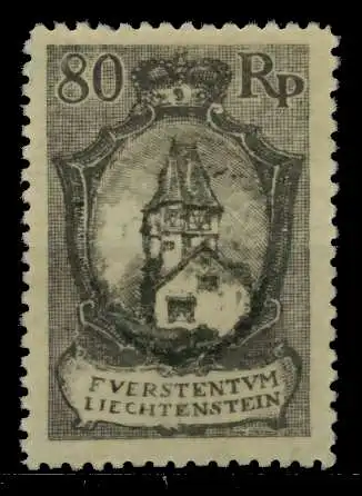 LIECHTENSTEIN 1921 Nr 59A ungebraucht 700146