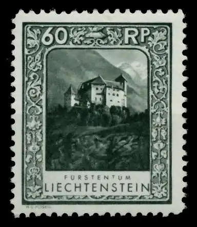 LIECHTENSTEIN 1930 Nr 103B ungebraucht 700152