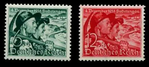 3. REICH 1938 Nr 684y-685 postfrisch 700196