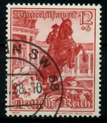 3. REICH 1938 Nr 680 gestempelt 70022E
