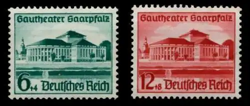 3. REICH 1938 Nr 673-674 postfrisch 700246