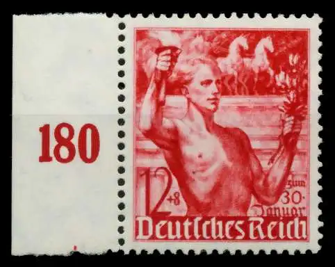 3. REICH 1938 Nr 661 postfrisch SRA 700332