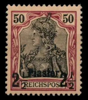 DEUTSCHE AUSLANDSPOSTÄMTER TÜRKEI Nr 18 ungebraucht 7035B6