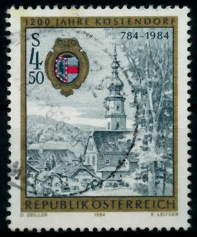 ÖSTERREICH 1984 Nr 1771 gestempelt 6FFFDA