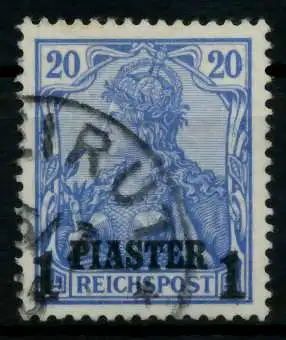 DEUTSCHE AUSLANDSPOSTÄMTER TÜRKEI Nr 14II gestempelt 707702