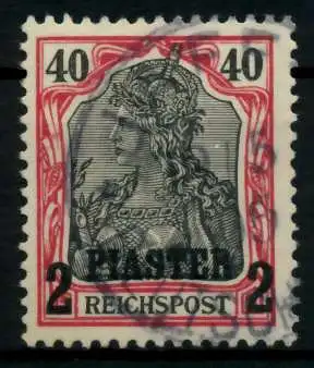 DEUTSCHE AUSLANDSPOSTÄMTER TÜRKEI Nr 17 gestempelt 707732