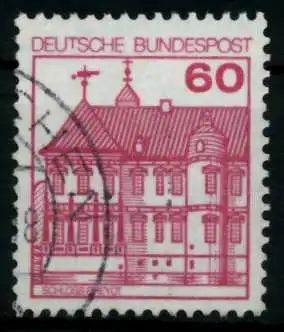 BRD DS BURGEN U. SCHLÖSSER Nr 1028AI R gestempelt 707C8E