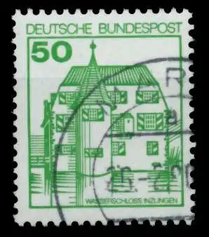 BRD DS BURGEN U. SCHLÖSSER Nr 1038AI R gestempelt 707D0E